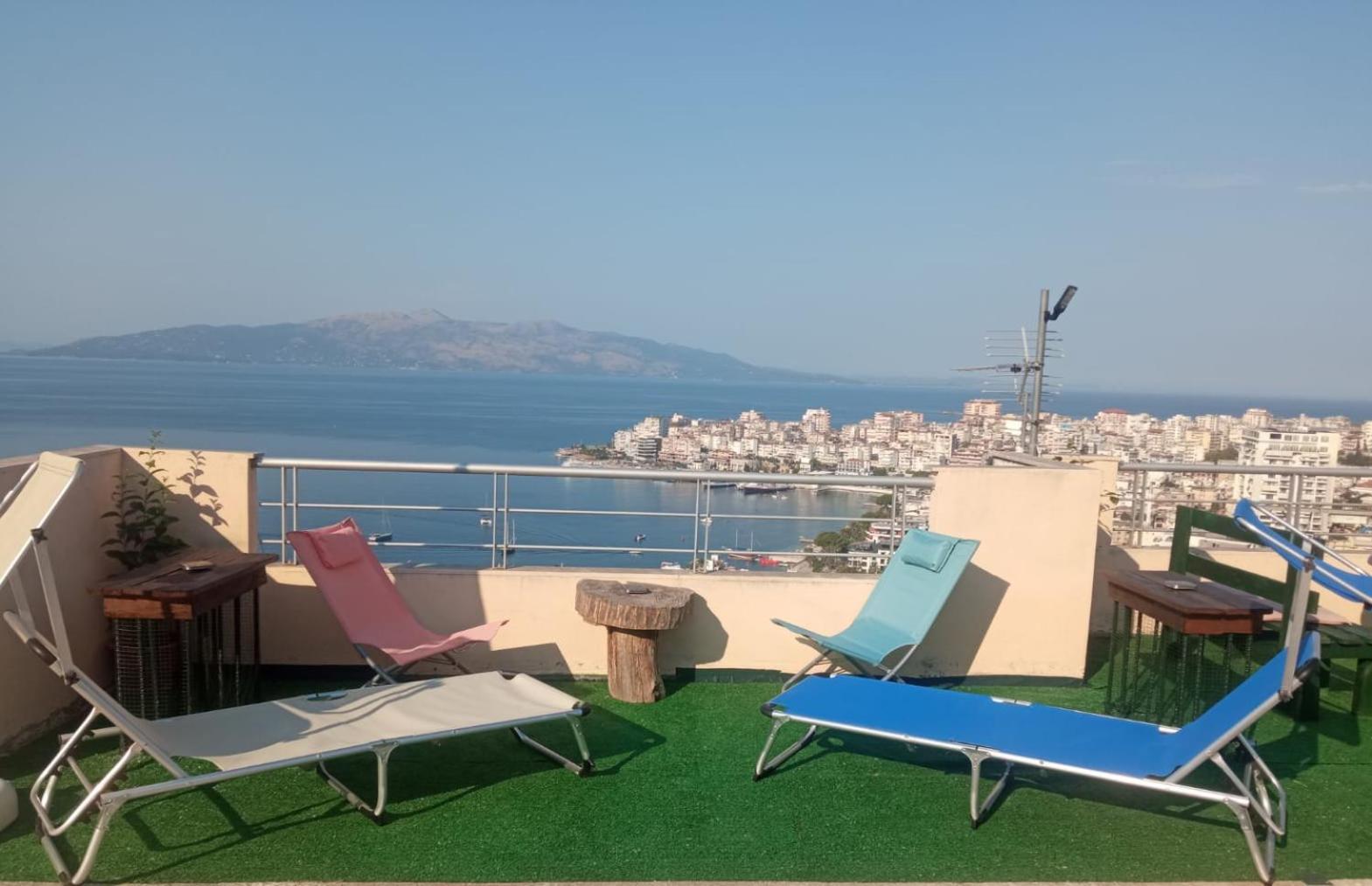 Ferienwohnung Saranda View E & I Exterior foto
